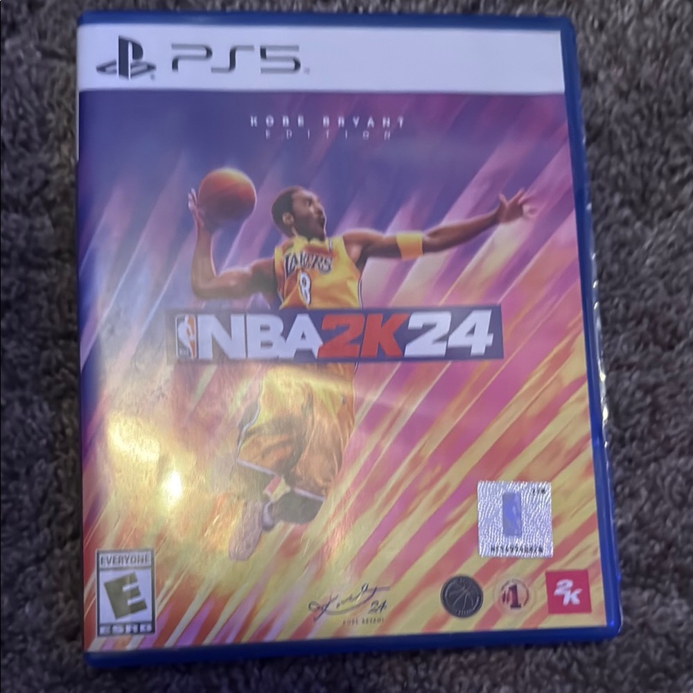 Sony NBA 2K24 PS5 Game Purple and Gold